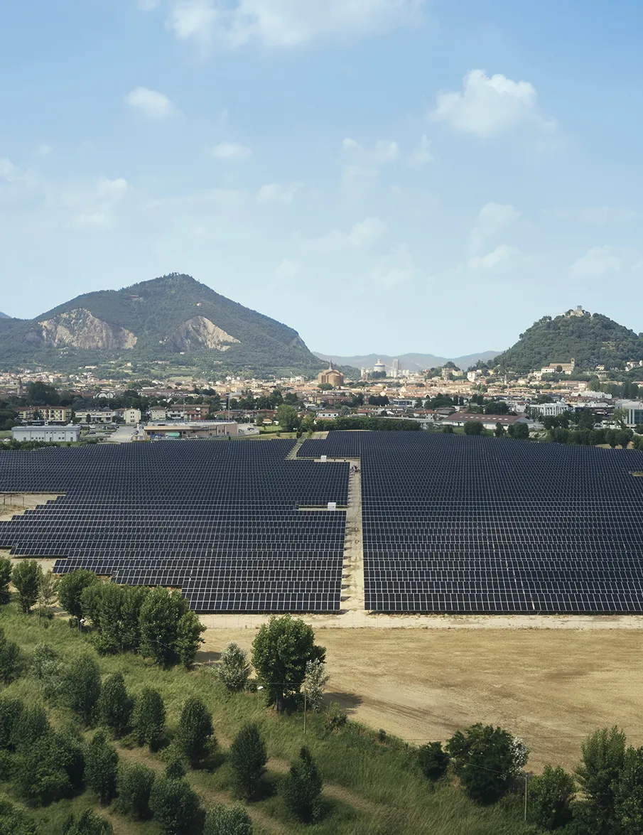 Impianto fotovoltaico per Comunità Energetiche Rinnovabili