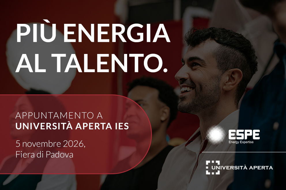 Locandina università aperta Espe